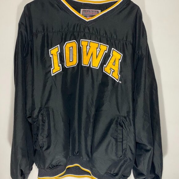 Colosseum Iowa Hawkeyes Pullover Windbreaker Jacket